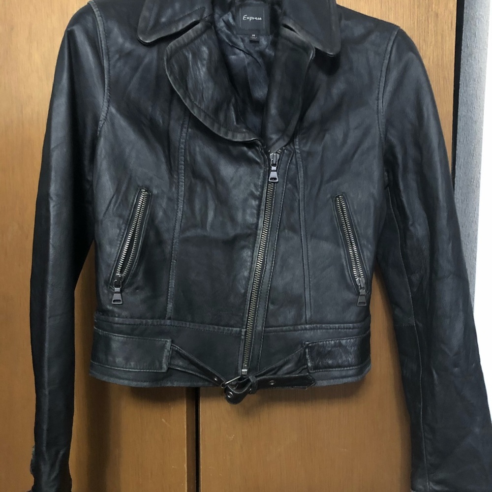 Leather jacket